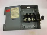 Square D DU321 30 Amp Safety Switch 240 Vac Type 1 Enclosure