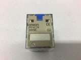 Omron MY4IN 24 VDC Relay Lot of 5