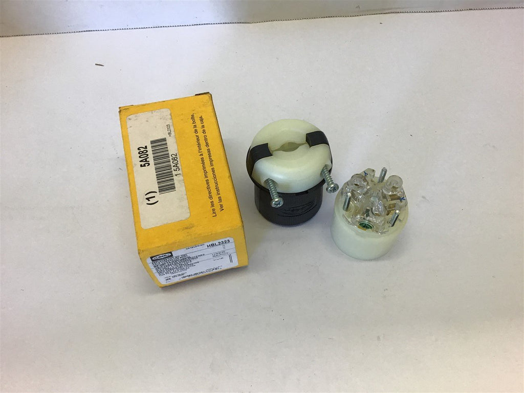 Hubbell HBL2323 Twist-Lock Connector Body 20 A 250 V 2 Pole