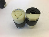 Hubbell Twist-Lock 20 Amp 250 Volt Female Plug Lot of 5