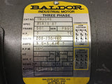 Baldor VM3546 1 HP AC Motor 208-230/460 Volts 1725 Rpm 4P 56C Frame