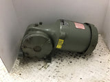 US Motor 7762V12V2940275FR .75 HP Gear Motor 230/460 Volts 31:1 Ratio