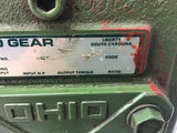 Ohio Gear B206 Gear Reducer 20:1 Ratio 1.09 Input HP 665 Torque 5/8" In 1" Out
