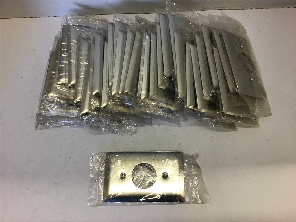 Pass and Seymour Legrand SS7 Smooth 302/304SS Metal Wall Plate Lot of 29