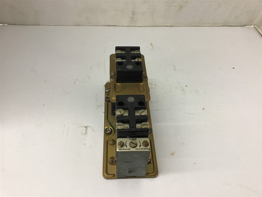 Allen-Bradley 849-Z0D33 10 Amp Pneumatic timing Relay