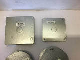 Steel City Wall and Ceiling Cover Plates--Assorted Lot of 70