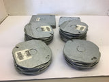 Steel City Wall and Ceiling Cover Plates--Assorted Lot of 70