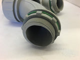 Bridgeport 470-NMLT Liquid-tight Connector 90° 1-1/4" Lot of 4