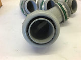 Bridgeport 470-NMLT Liquid-tight Connector 90° 1-1/4" Lot of 4
