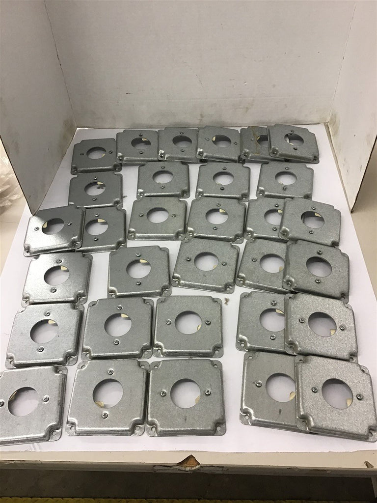Steel City 4" RS4 Electric Plate Cover Lot Of 31