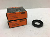 Timken 22X40X7 Oil Seals SEAL702804 Lot of 2