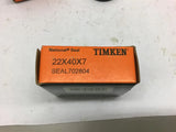 Timken 22X40X7 Oil Seals SEAL702804 Lot of 2