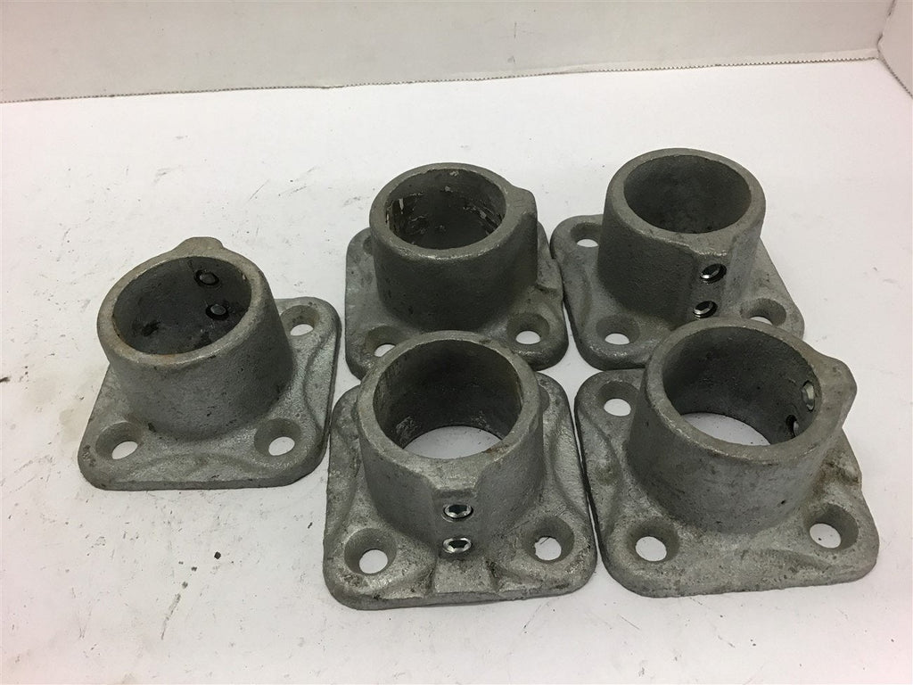 Mounting Pipe Base--Lot of 5