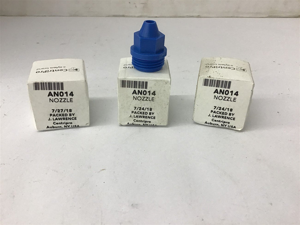 Centripro AN014 Nozzle Lot Of 3