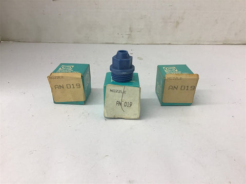 Goulds AN019 Nozzle Lot Of 3