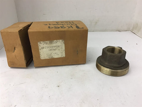 Goulds Pumps 7K859 Discharge Head