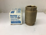Simmons 506-SB 2" Check Valve