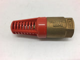 MCC Clayton Mark 3/4" 6340 Brass Foot Valve w/ABS Strainer 400 WOG Lot of 2