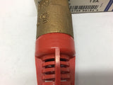 MCC Clayton Mark 3/4" 6340 Brass Foot Valve w/ABS Strainer 400 WOG Lot of 2