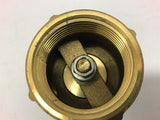 American Granby CVTNL1253BS No Lead Brass Check Valve 3 Tap 1 1/4"