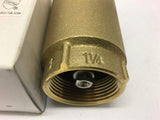 American Granby No Lead Brass Check Valve CVNL125BS 1 1/4" 200LB