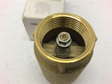 American Granby No Lead Brass Check Valve CVNL125BS 1 1/4" 200LB