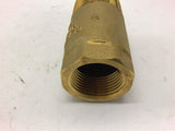 Clayton Mark 6302-11/4X1 Brass Submersible Check Valve 400 PSI WP