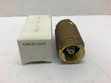 American Granby CVTNL1003BS Brass Check Valve No Lead 1" FPT