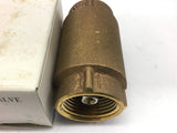 American Granby CVTNL1003BS Brass Check Valve No Lead 1" FPT