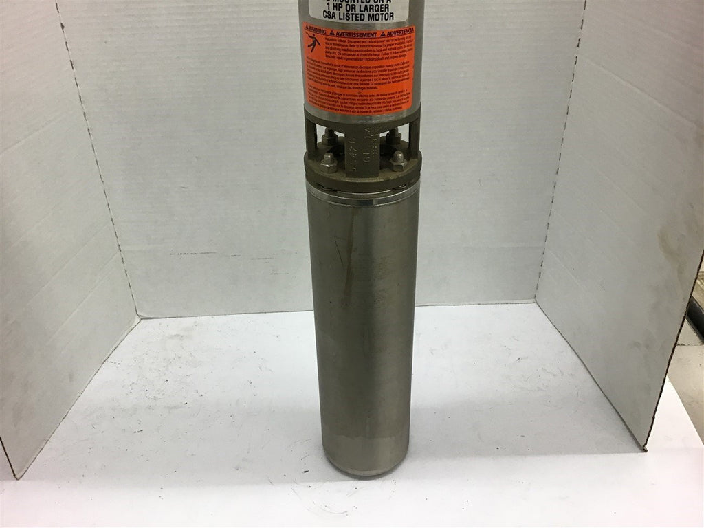 Goulds M10422 Motor 5LS10 Submersible Pump 1 HP 3450 RPM