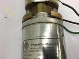 Franklin Electric 2443070117 Submersible Motor 3/4HP 230V 3450 RPM 2 Wire