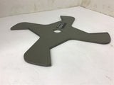 Roof Saw Blade, 12 inch x 1/4 Thick, Four-Tipped with Carbide Cutters 1"Bore