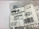Wej-it XBG5860 Concrete Wedge Anchor 5/8 x 6 Lot of 12