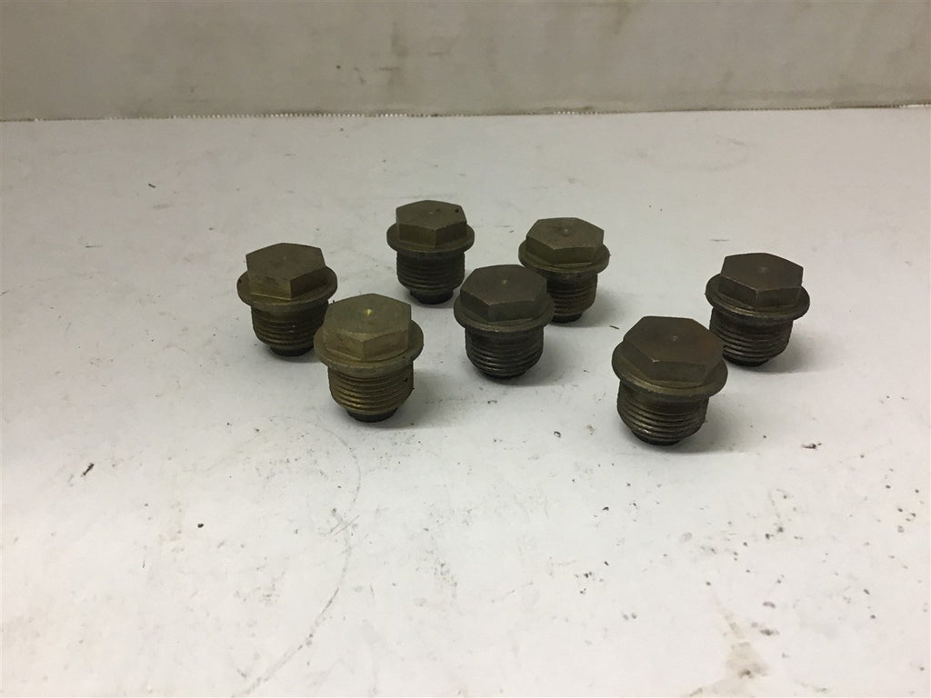 Magnetic Plugs 1/2" MNPT Lot Of 7