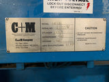 C and M Company 60 HD Vertical Baler Compactors 10 HP 3 Phase 460 Volts