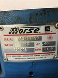 Morse K83ML1197 150 Ratio .46 Input Hp Gear Reducer 1750 Rpm 25GCDB