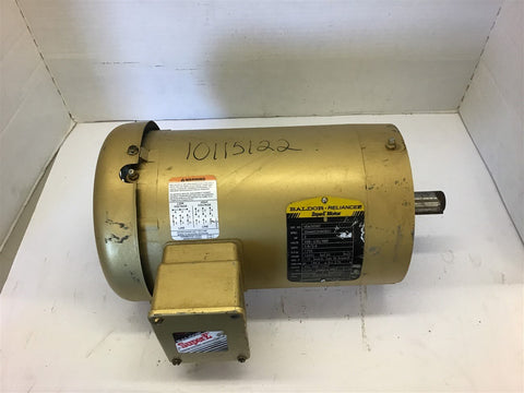 Baldor VEM3558T 2 Hp AC Motor 208-230/460 volts 1800 Rpm 4p 145TC Frame