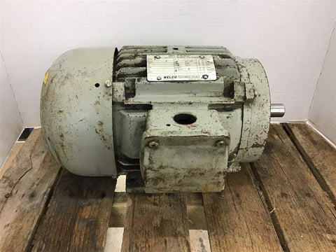 Welco M-4580 1 Hp AC Motor 230 Volts 1800 Rpm 4P 145T Frame 3Phase