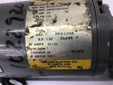 Baldor .03 Hp AC Gear Motor 115 volts Single Phase 230:1 Ratio
