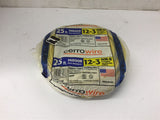 Cerro Wire 25FT Indoor Building Wire 12-3 NM-B