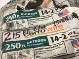 Cerro Wire 14-2 Outdoor Copper Building Wire 215 FT