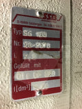 SSB SG100 Motor 460V 60Hz Type DW-SG100-0365.006.40