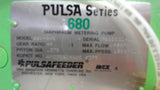 PULSAFEEDER, 680-S-E-E DIAPHAGM METERING PUMP, 40:1 RATIO, M605531-1