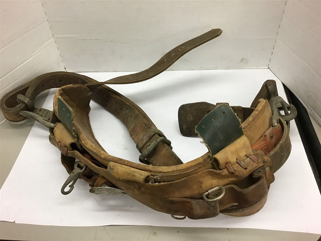 Klein Tools Vintage 1980 Leather Lineman's Belt 5429N21-Size 36-44 Ser. 127374