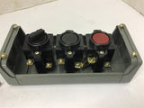 Furnas BHG13-11 3 Push Button Station