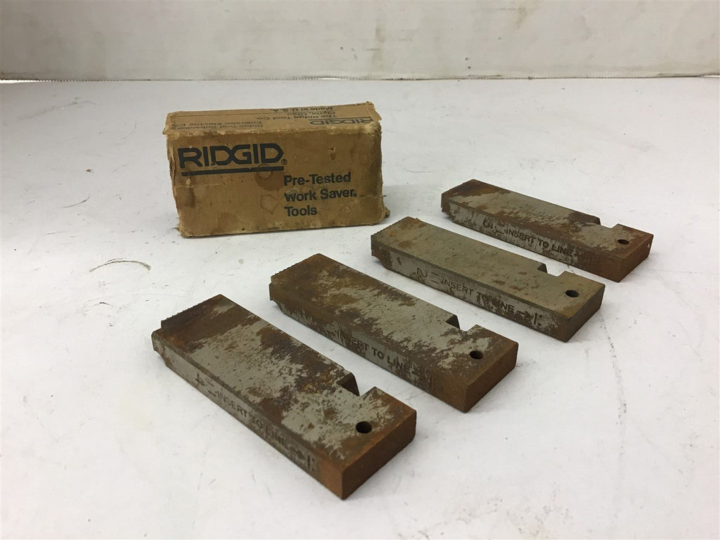 Ridgid Pipe Thread Dies 4pcs 1/2"-3/4" NPT