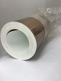 White Vinyl Sheets/Roll With Copper Tone Finish 107.15 SQ FT per Roll 24" Wide