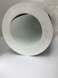 White Vinyl Sheets/Roll With Copper Tone Finish 107.15 SQ FT per Roll 24" Wide