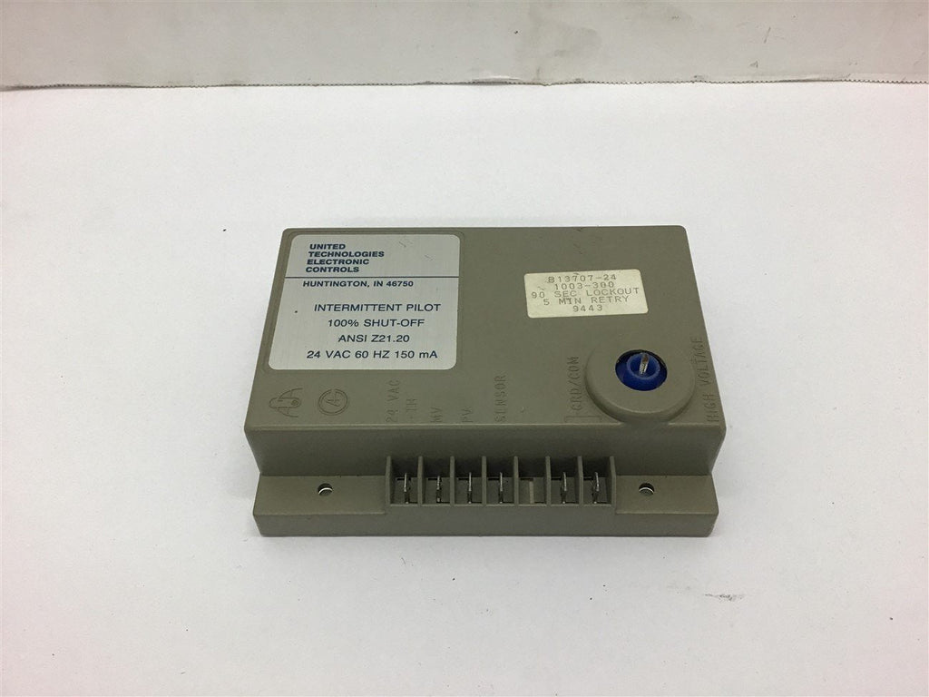 United Technologies Electronic Control B13707-24 Intermittent Pilot