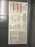 Square D 8536SEG1 Nema size 3 Enclosed Starter 208 Volt coil 50 HP @ 460 volt